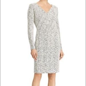 Lauren Ralph Lauren Tweed Jersey Dress